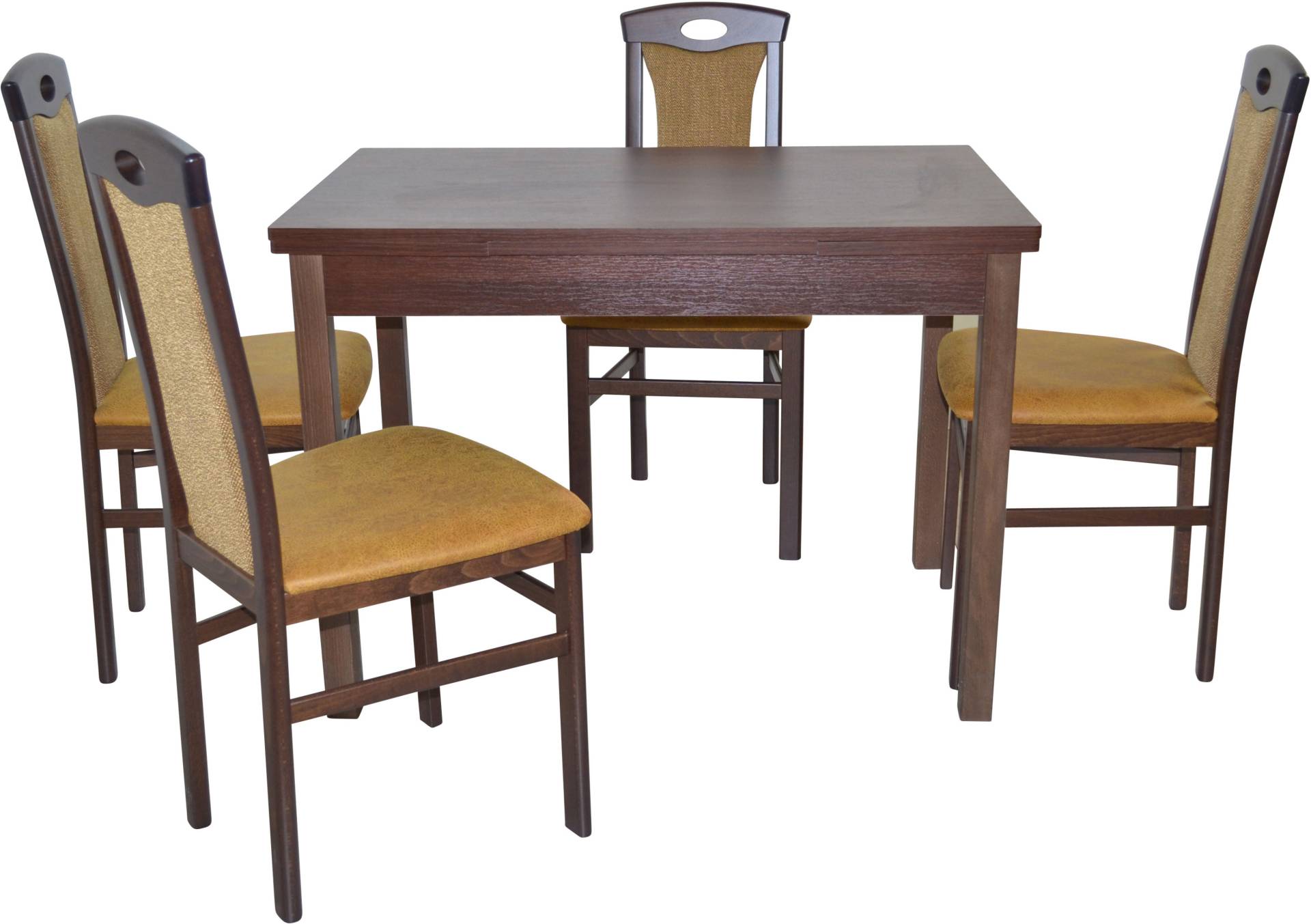 HOFMANN LIVING AND MORE Essgruppe »5tlg. Tischgruppe«, (Spar-Set, 5 tlg., 5tlg. Tischgruppe), Stühle montiert von HOFMANN LIVING AND MORE