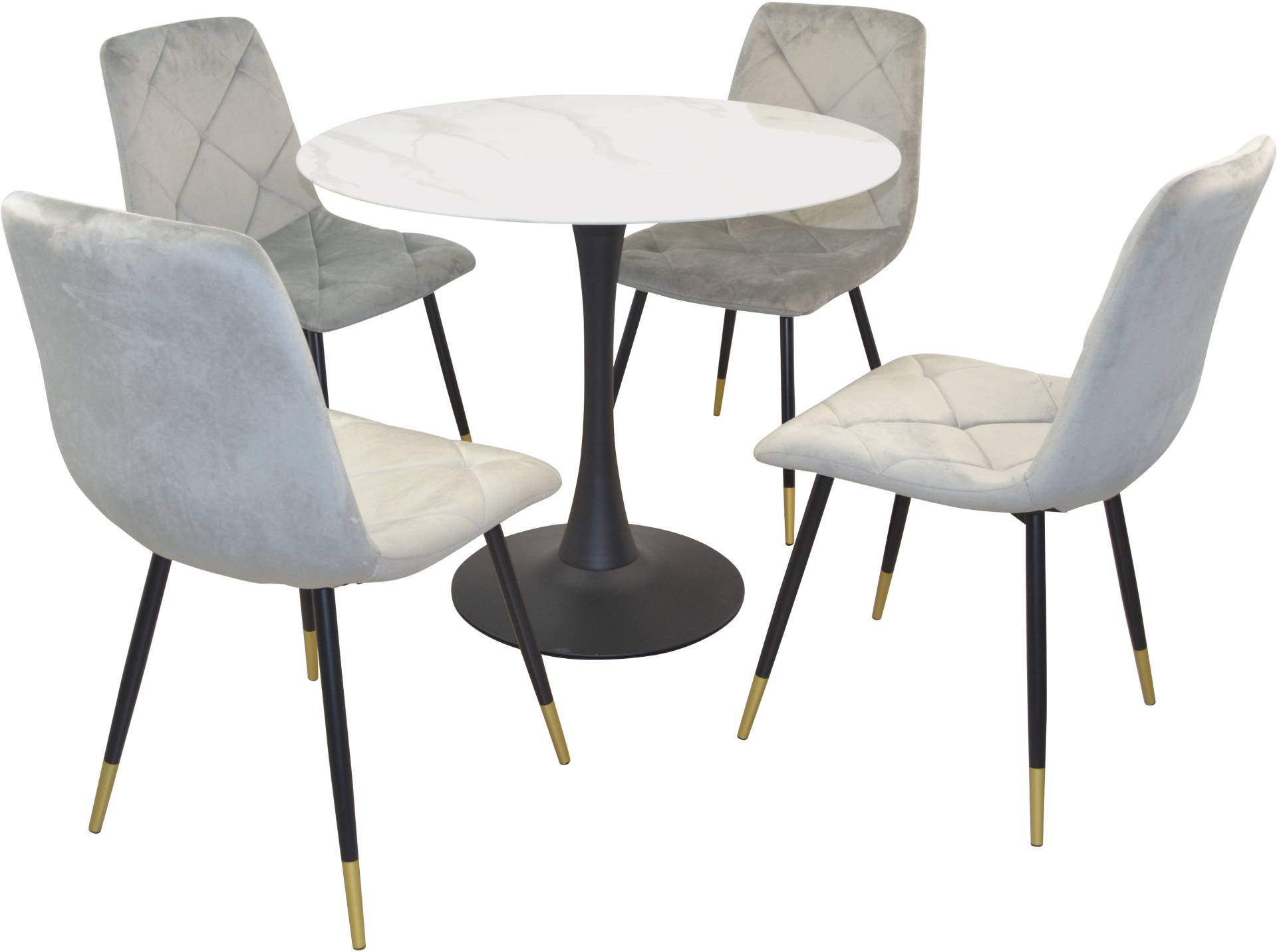 HOFMANN LIVING AND MORE Sitzgruppe, (Spar-Set, 5 tlg., 5tlg. Set) von HOFMANN LIVING AND MORE