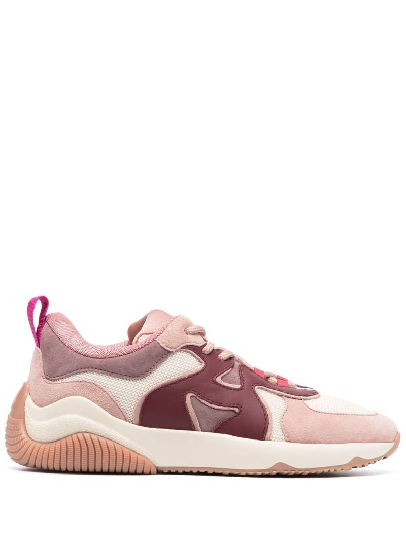 Hogan H597 panelled low-top sneakers - Pink von Hogan