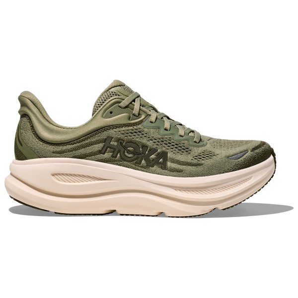 HOKA - Bondi 9 - Runningschuhe Gr 11,5 - Regular oliv/beige von HOKA