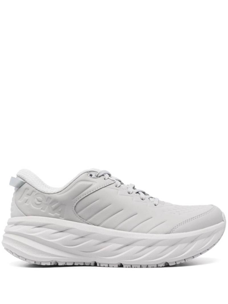 HOKA Bondi SR leather sneakers - Grey von HOKA