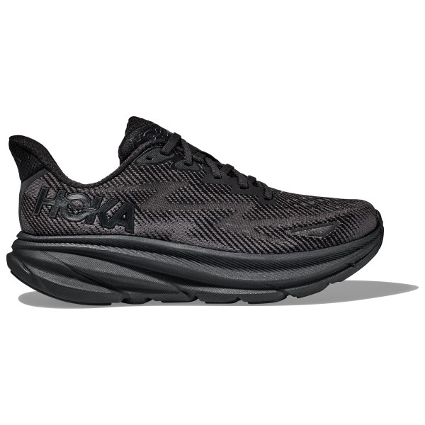 HOKA - Clifton 9 - Runningschuhe Gr 10,5 - Regular schwarz/grau von HOKA