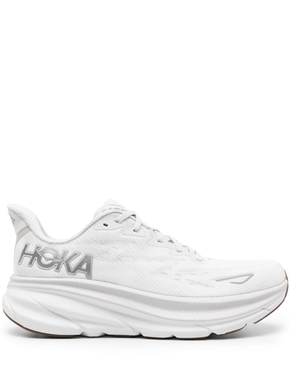 HOKA Clifton 9 lace-up sneakers - White von HOKA