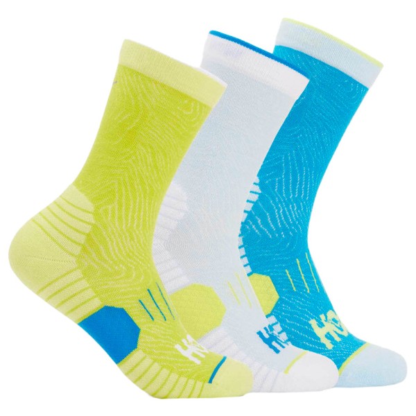 HOKA - Crerun Sock 3-Pack - Laufsocken Gr M bunt von HOKA