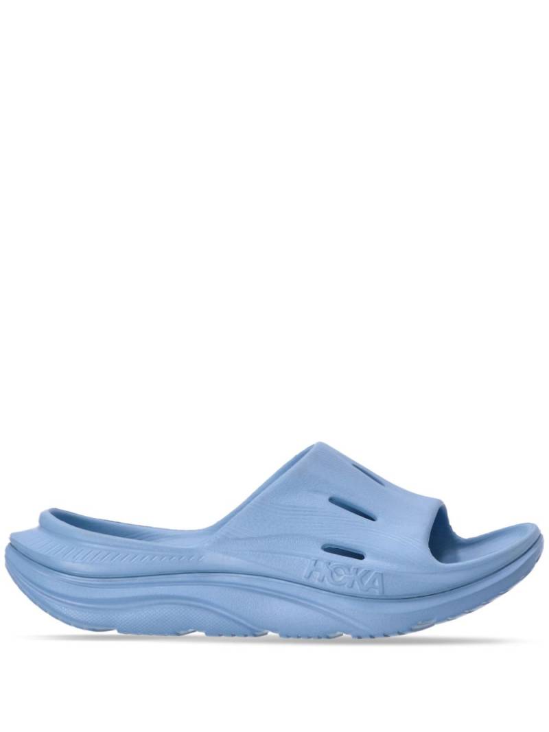 HOKA Ora Recovery 3 slides - Blue von HOKA