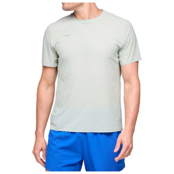 HOKA - Performance Run Short Sleeve - Laufshirt Gr L weiß von HOKA