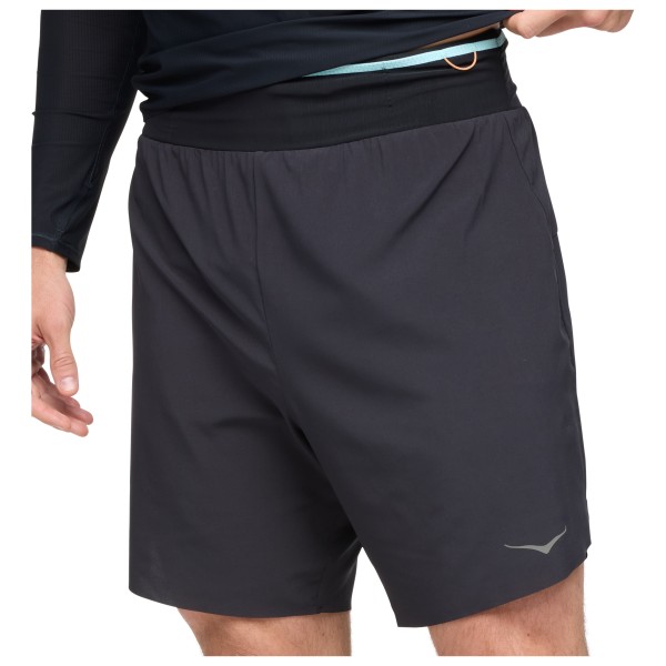 HOKA - Trail Short - Laufshorts Gr L grau von HOKA