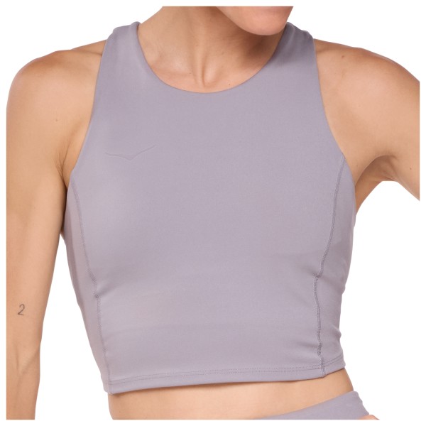 HOKA - Women's Elaro Crop Bra - Sport-BH Gr L;M;S lila;schwarz von HOKA