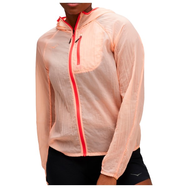 HOKA - Women's Skyflow Jacket - Laufjacke Gr M rosa von HOKA