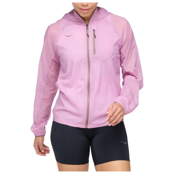 HOKA - Women's Skyflow Jacket - Laufjacke Gr M rosa von HOKA