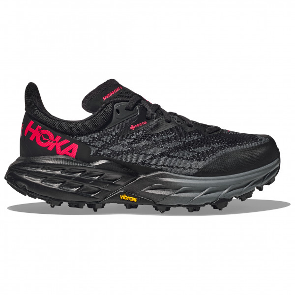 HOKA - Women's Speedgoat 5 GTX Spike - Trailrunningschuhe Gr 5,5 - Regular;7,5 - Regular;8,5 - Regular;9 - Regular;9,5 - Regular grau/schwarz von HOKA