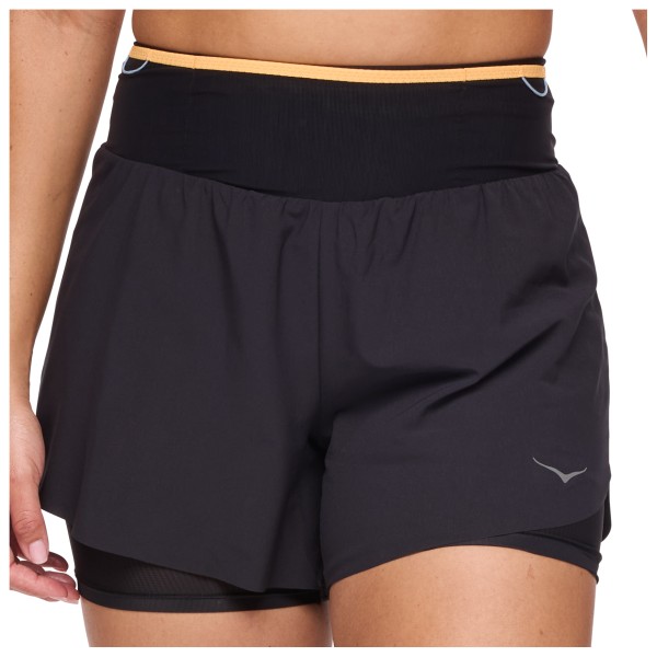 HOKA - Women's Trail Short - Laufshorts Gr L grau von HOKA