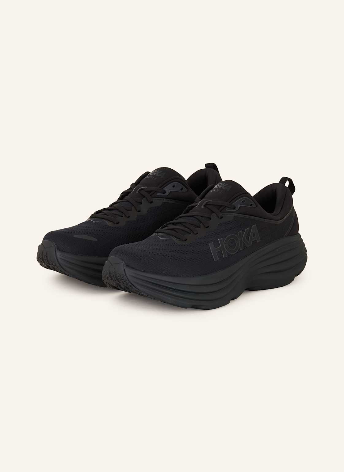 Hoka Laufschuhe Bondi 8 schwarz von HOKA