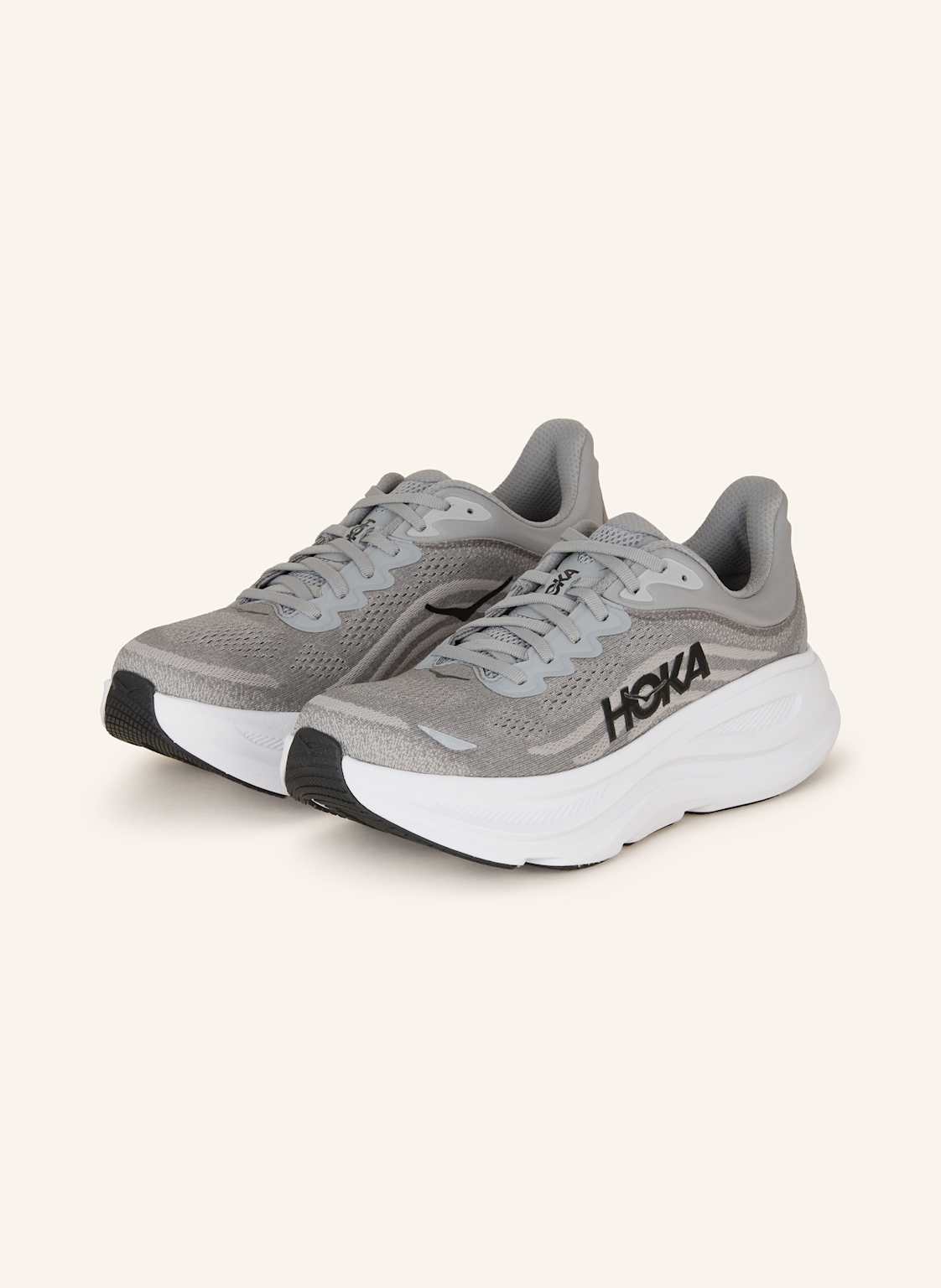 Hoka Laufschuhe Bondi 9 grau Hoka Laufschuhe Bondi 9 grau von HOKA