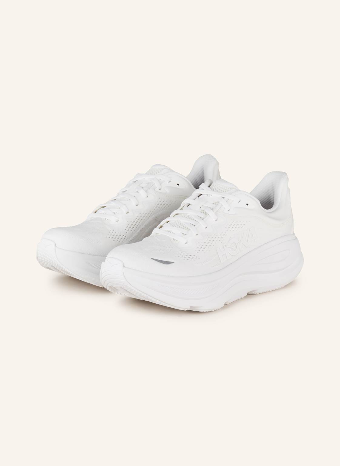 Hoka Laufschuhe Bondi 9 weiss Hoka Laufschuhe Bondi 9 weiss von HOKA