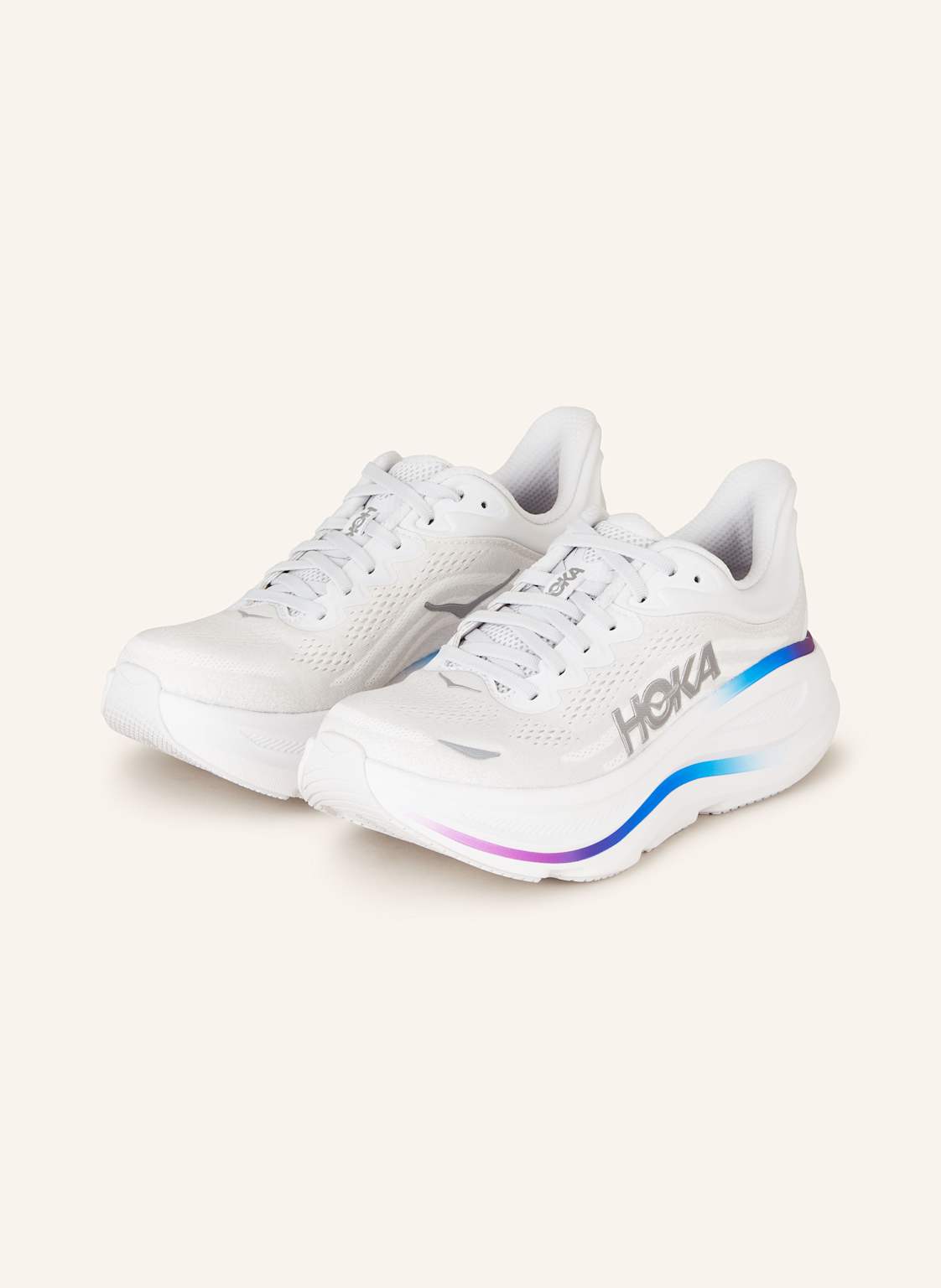 Hoka Laufschuhe Bondi 9 weiss Hoka Laufschuhe Bondi 9 weiss von HOKA