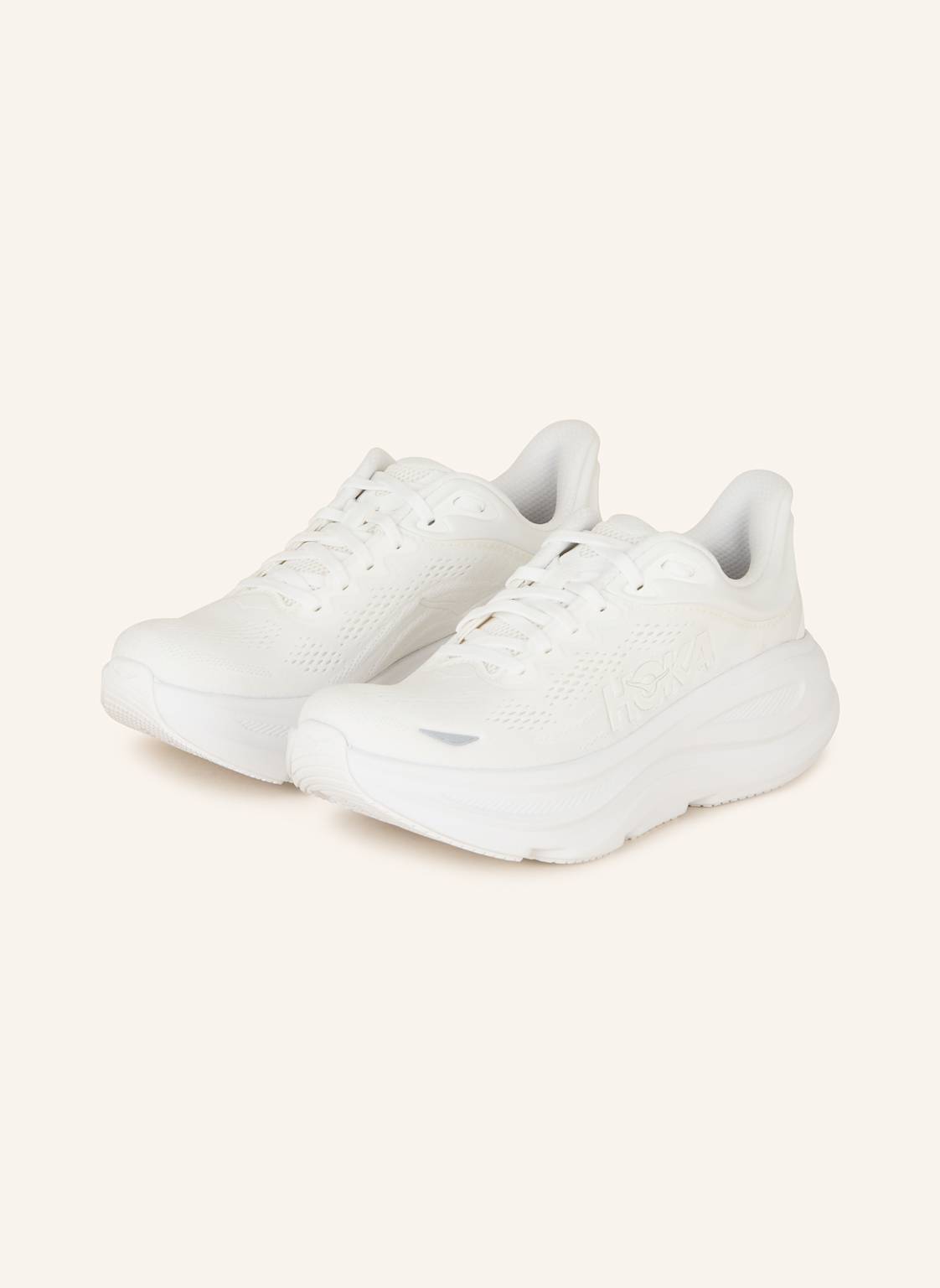 Hoka Laufschuhe Bondi 9 weiss Hoka Laufschuhe Bondi 9 weiss von HOKA
