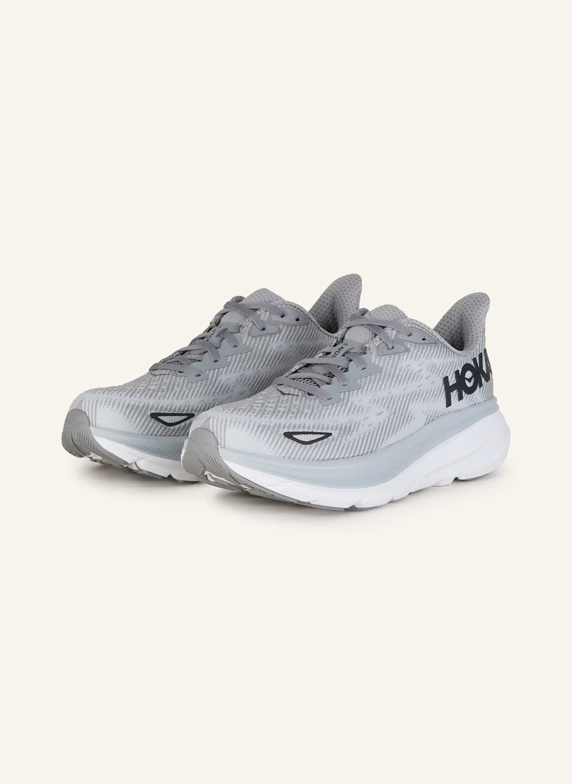 Hoka Laufschuhe Clifton 9 grau von HOKA