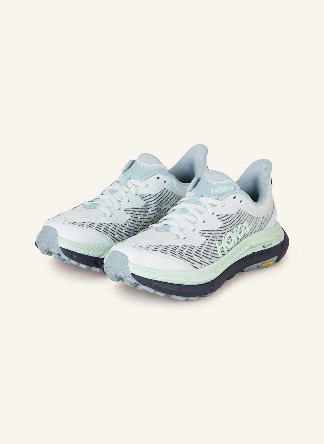 Hoka Trailrunningschuhe Mafate Speed 4 gruen Hoka Trailrunningschuhe Mafate Speed 4 gruen von HOKA