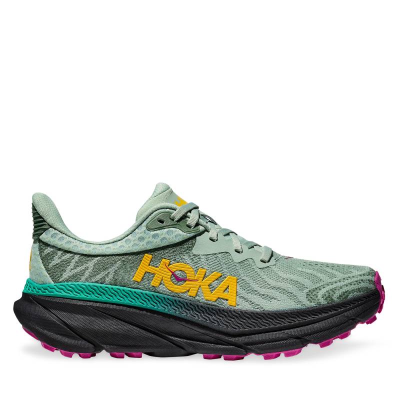 Laufschuhe Hoka Challenger 7 1134498 Grün von HOKA