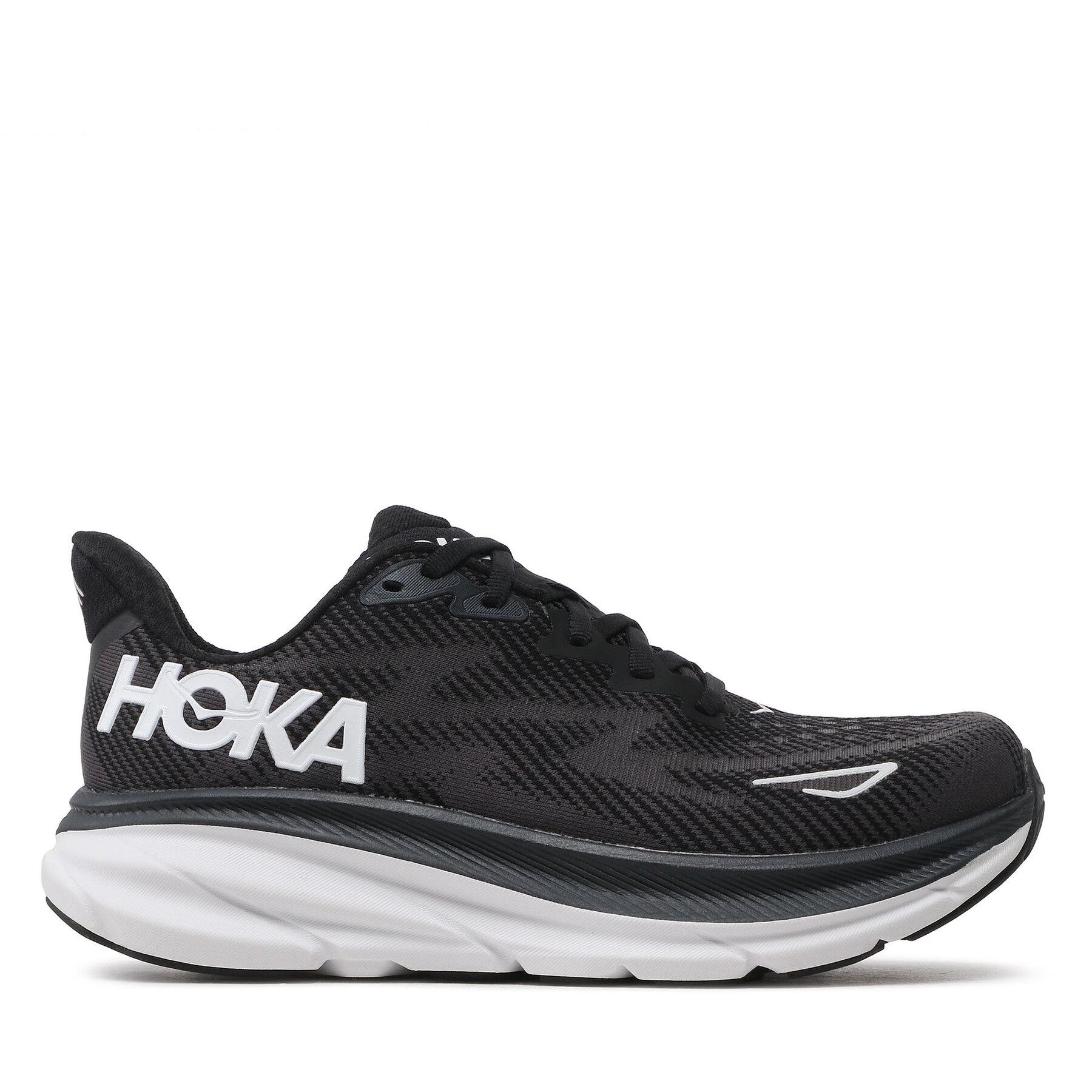 Laufschuhe Hoka Clifton 9 1132211 WIDE Schwarz von HOKA