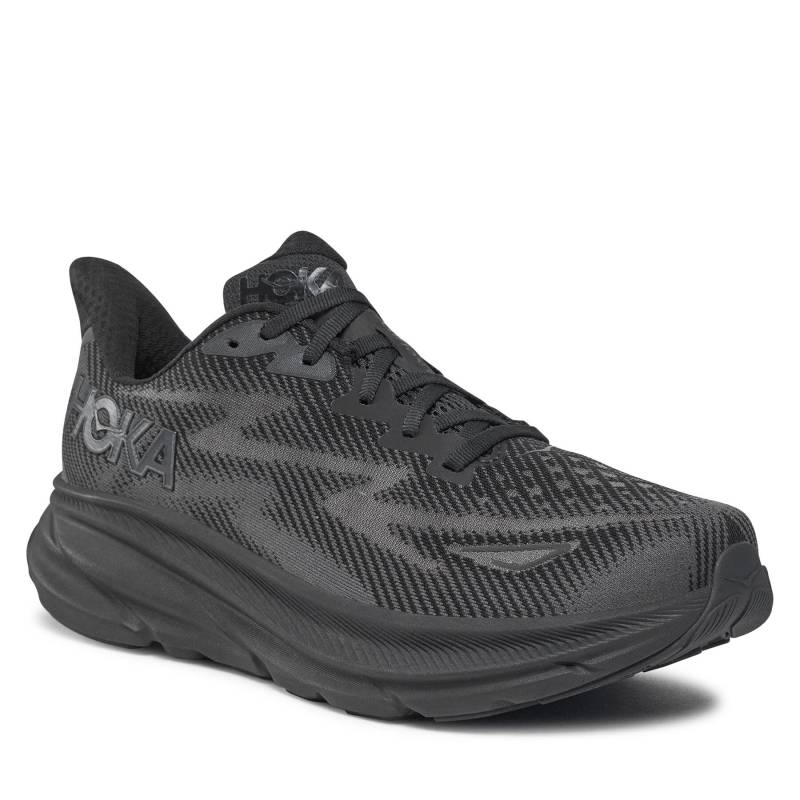 Laufschuhe Hoka Clifton 9 Wide 1132210 Schwarz von HOKA