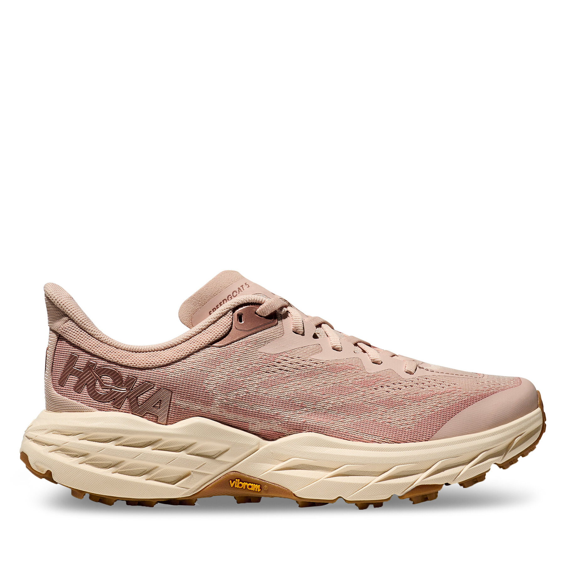 Laufschuhe Hoka Speedgoat 5 1123158 Beige von HOKA