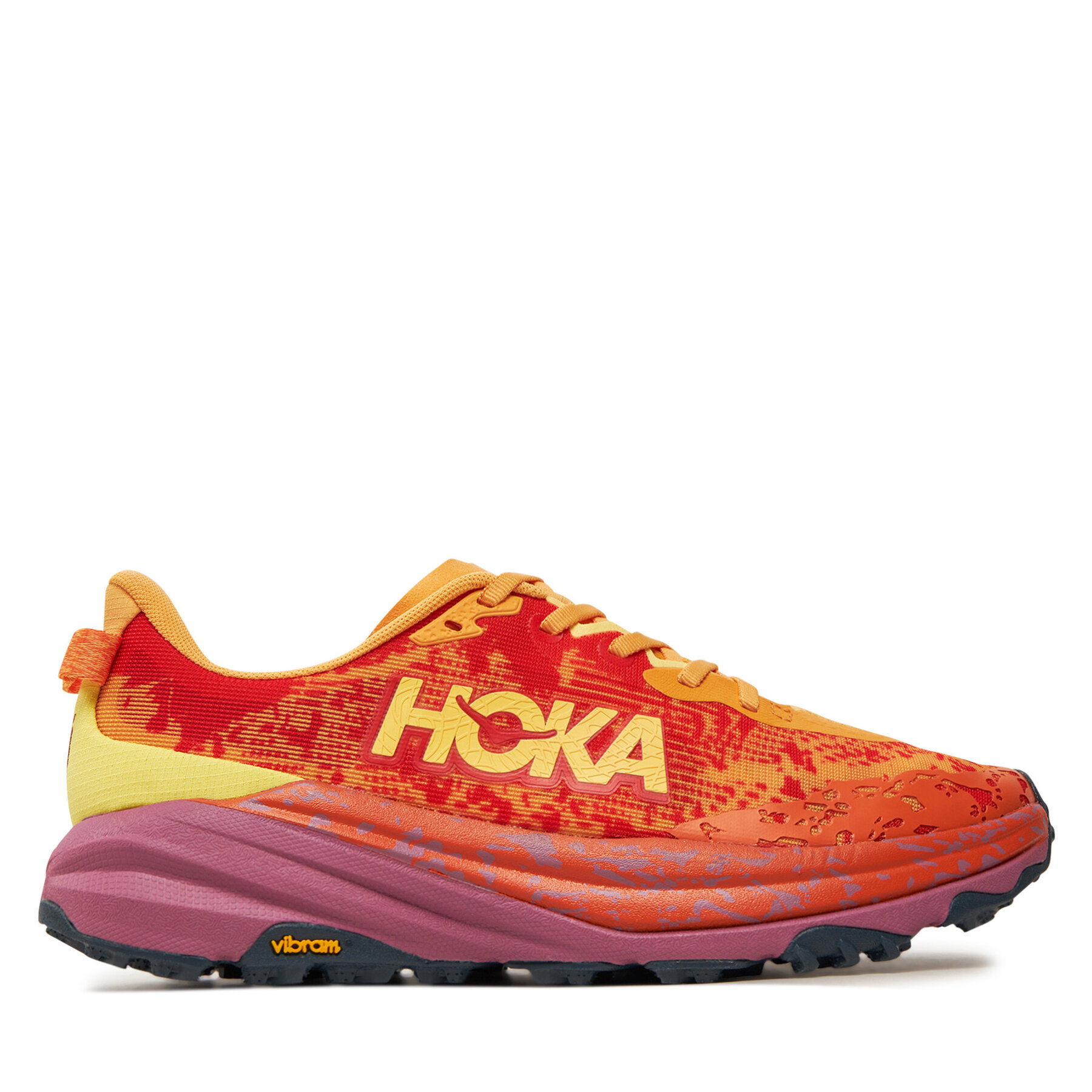 Laufschuhe Hoka Speedgoat 6 M 1147791 Orange von HOKA