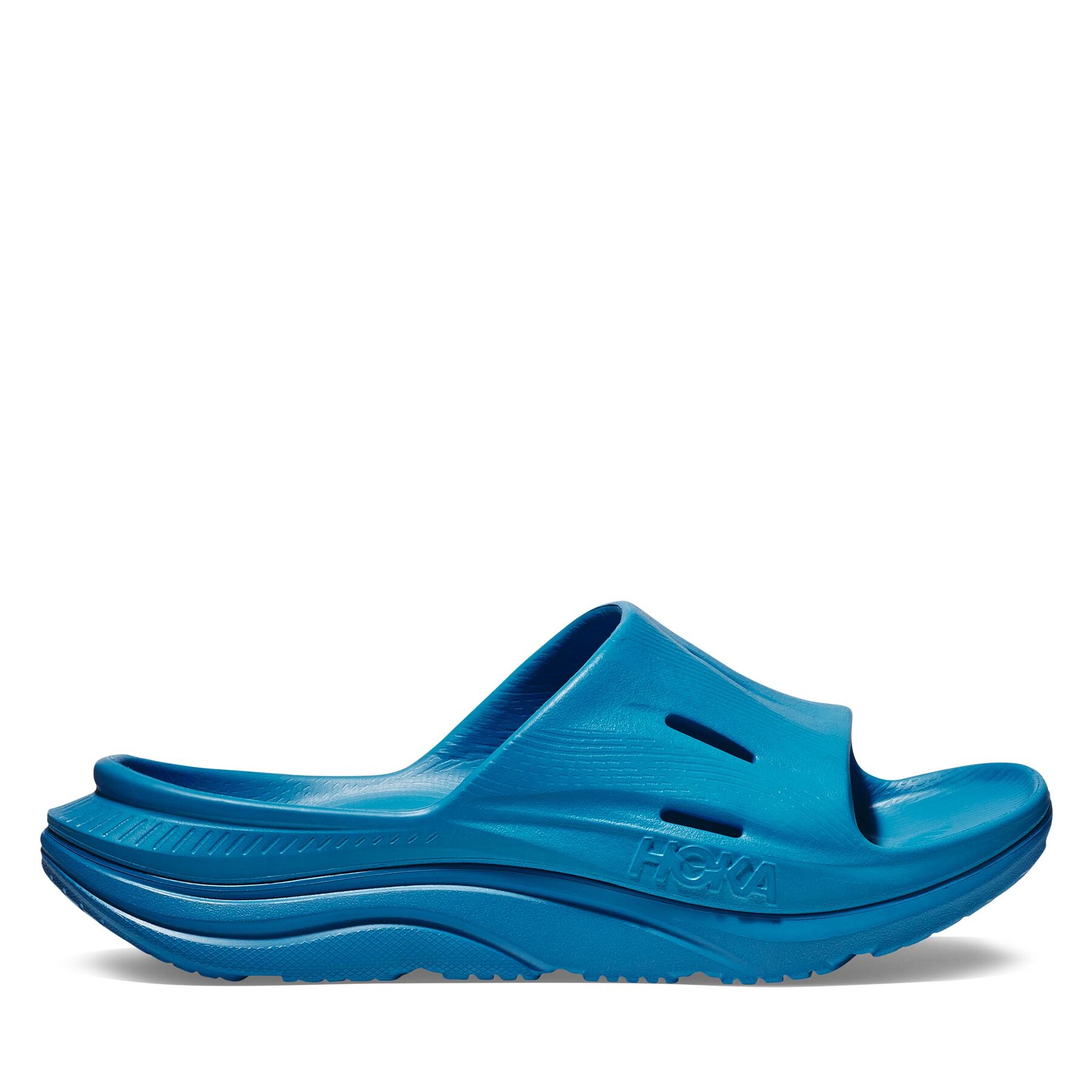 Pantoletten Hoka Ora Recovery Slide 3 1135061 Blau von HOKA