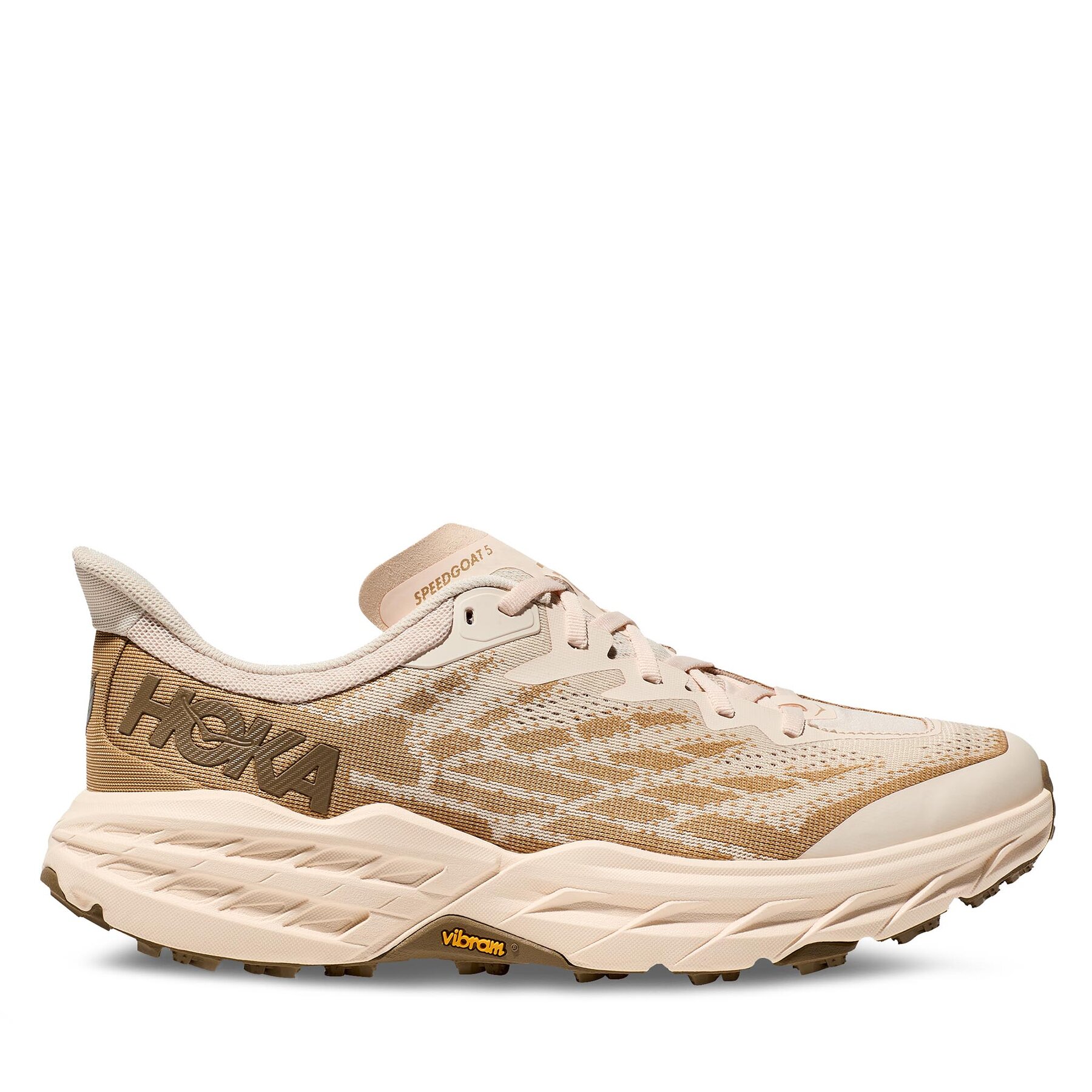 Laufschuhe Hoka Speedgoat 5 1123157 Beige von HOKA