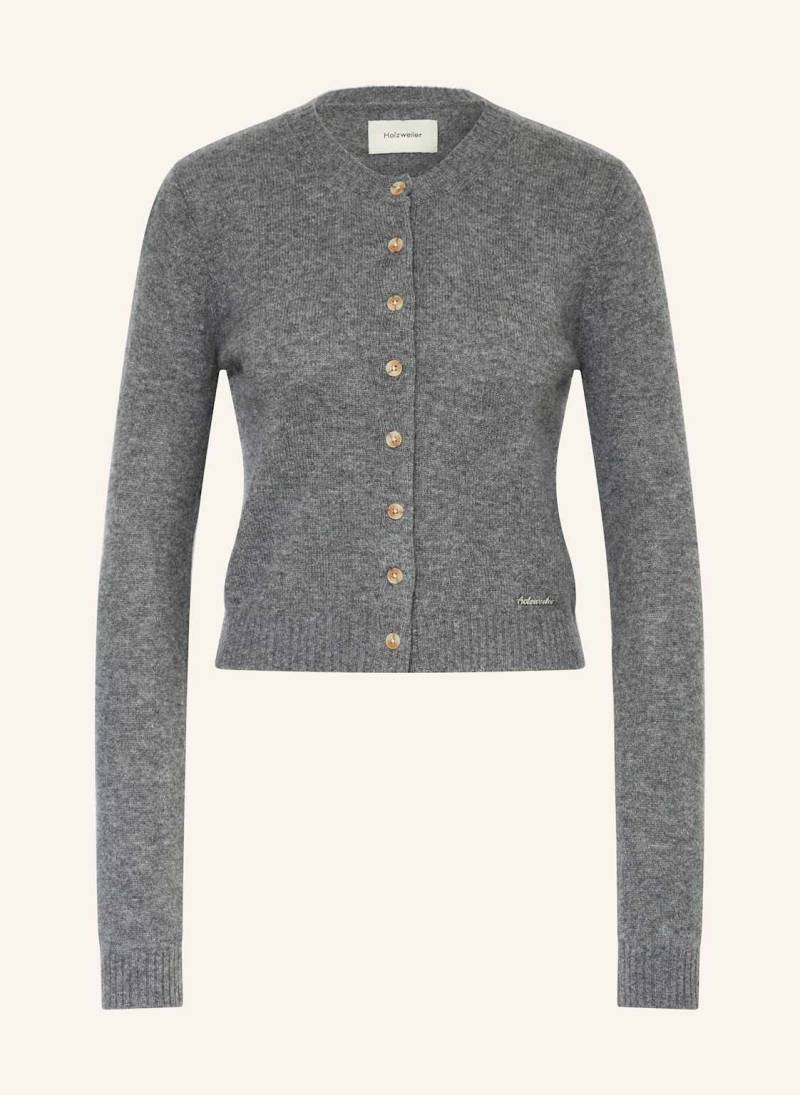 Holzweiler Strickjacke Aus Cashmere grau von HOLZWEILER