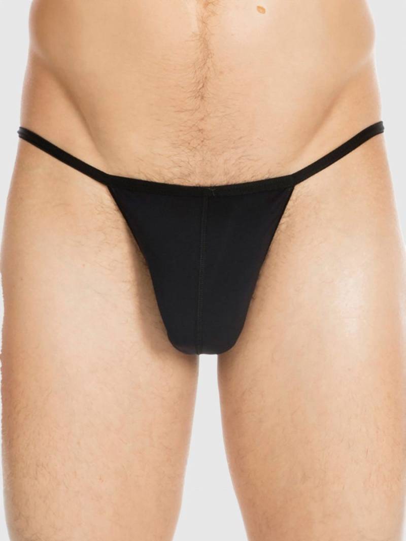 Hom Plume Herren-string, Schwarz - Amorana von HOM