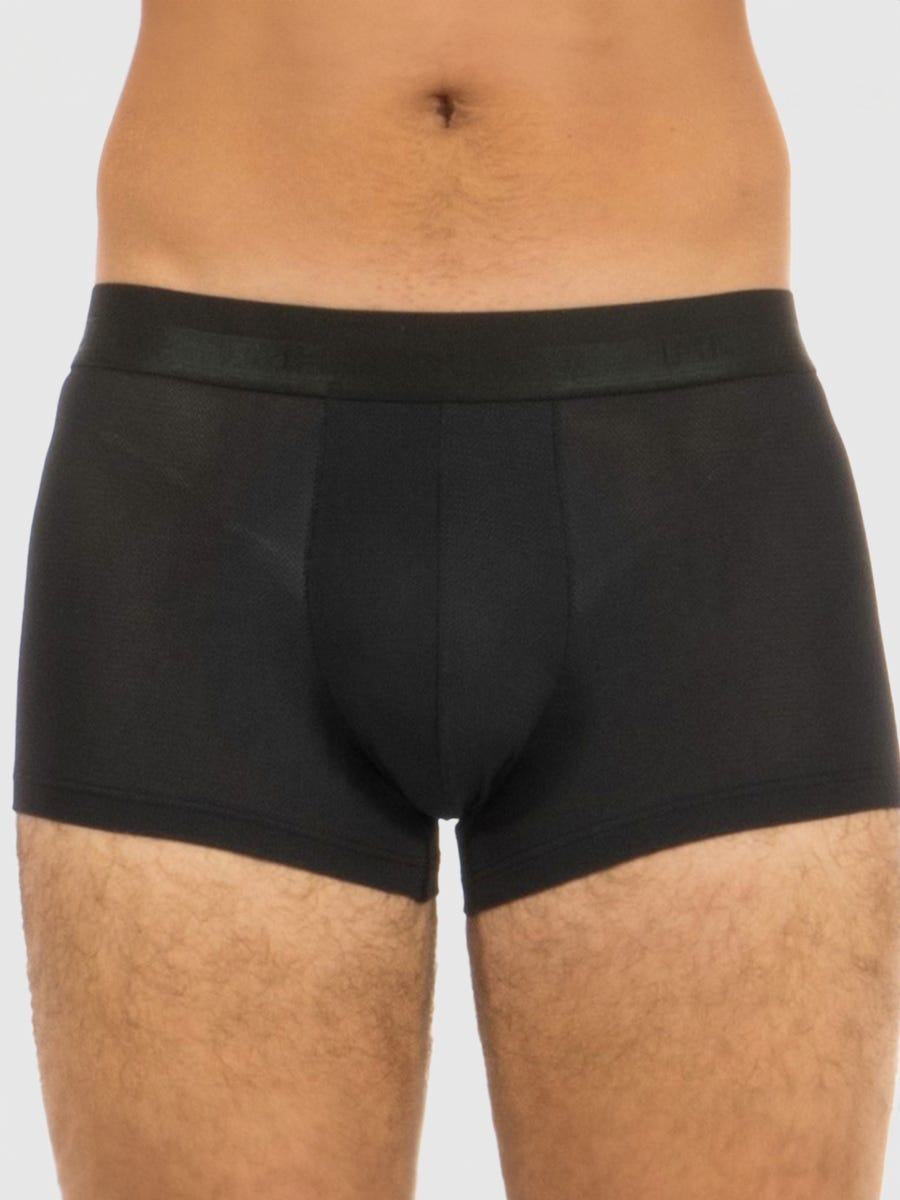 Hom Mesh Herren-string, Schwarz - Amorana von HOM