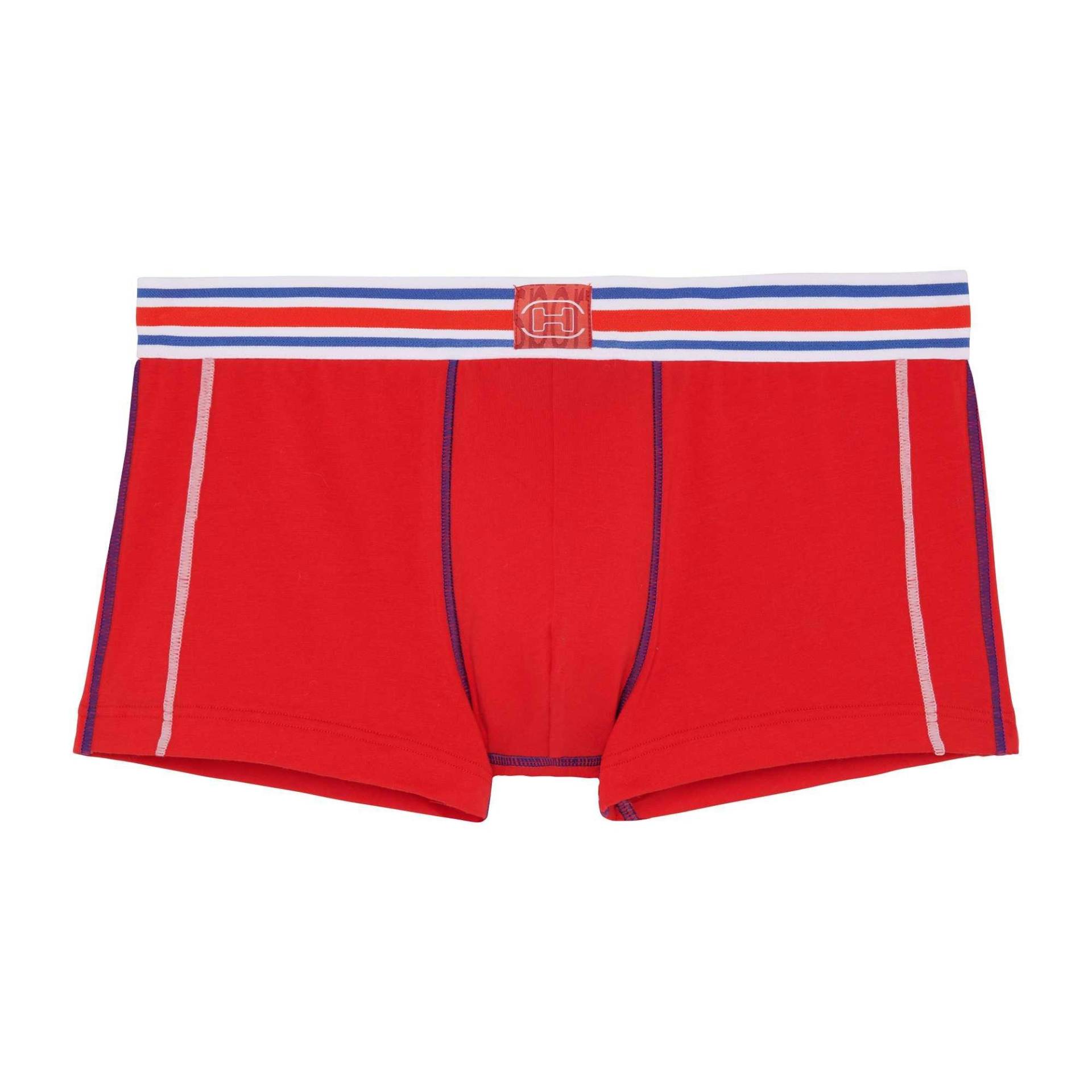 Trunks - Tie Break, Boxershorts Herren Rot S von HOM