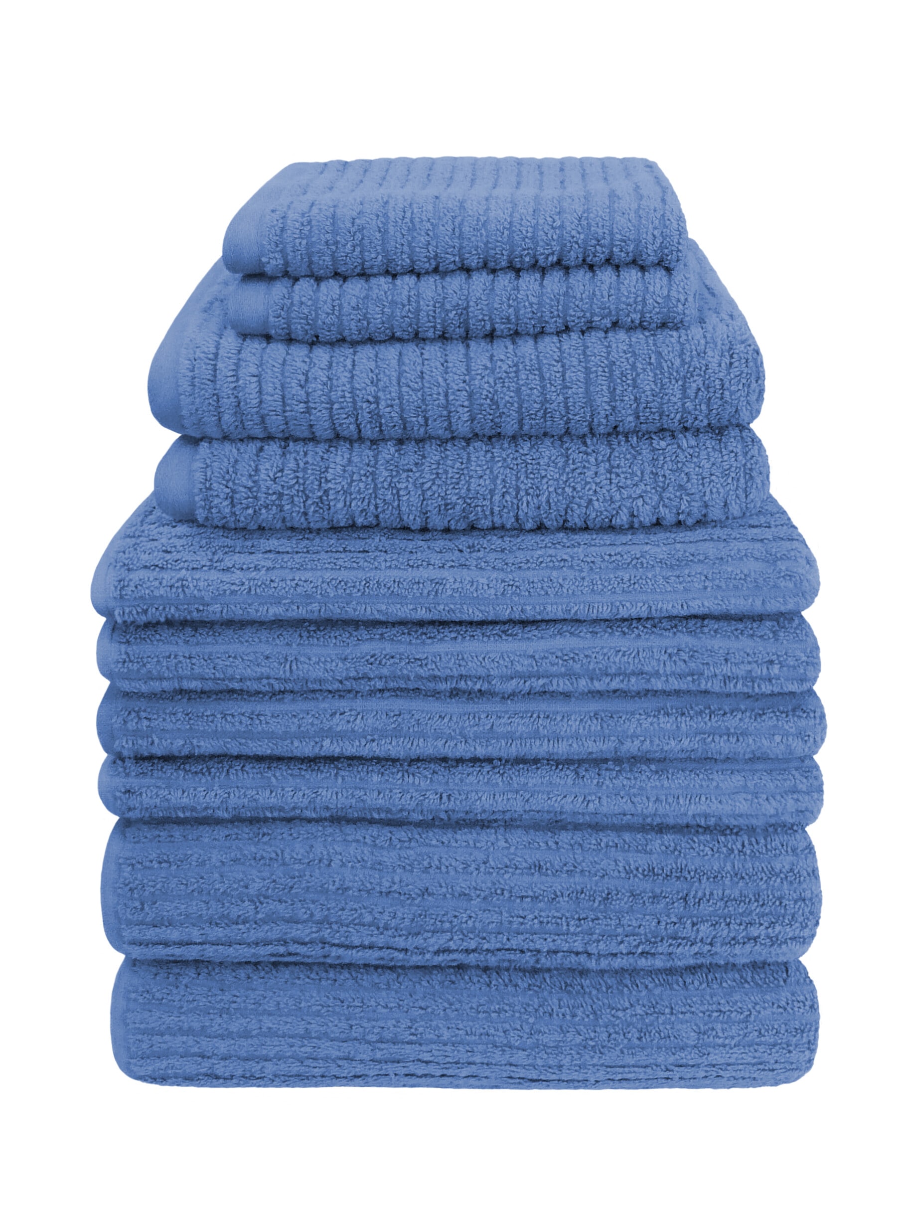 HOME FASHION Handtuch Set »Rippfrottier UNI«, (10 St., 4 Handtücher) HOME FASHION Handtuch Set »Rippfrottier UNI«, (10 St., 4 Handtücher) von HOME FASHION