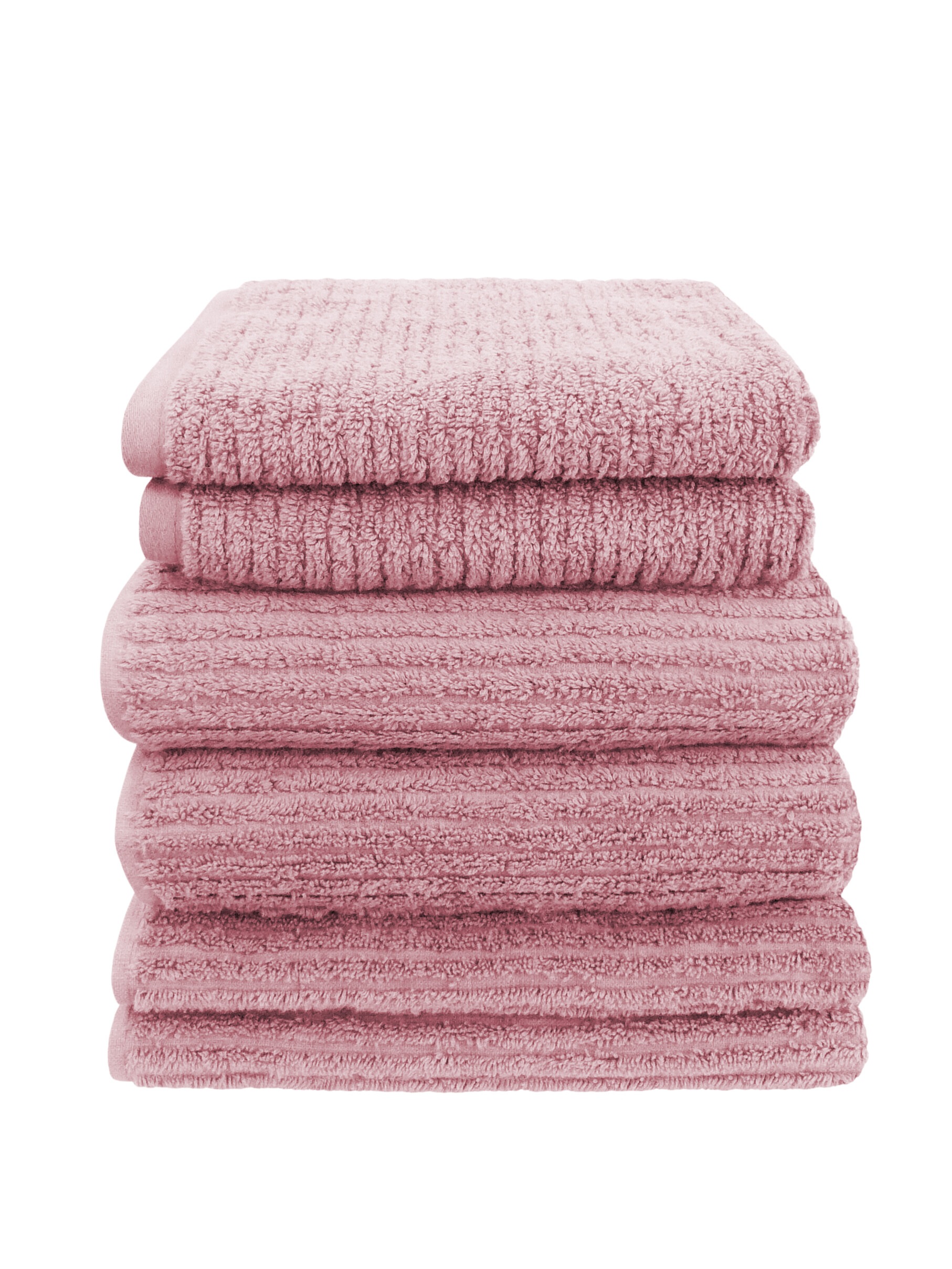 HOME FASHION Handtuch Set »Rippfrottier UNI«, (6 St., 2 Gästetücher) HOME FASHION Handtuch Set »Rippfrottier UNI«, (6 St., 2 Gästetücher) von HOME FASHION