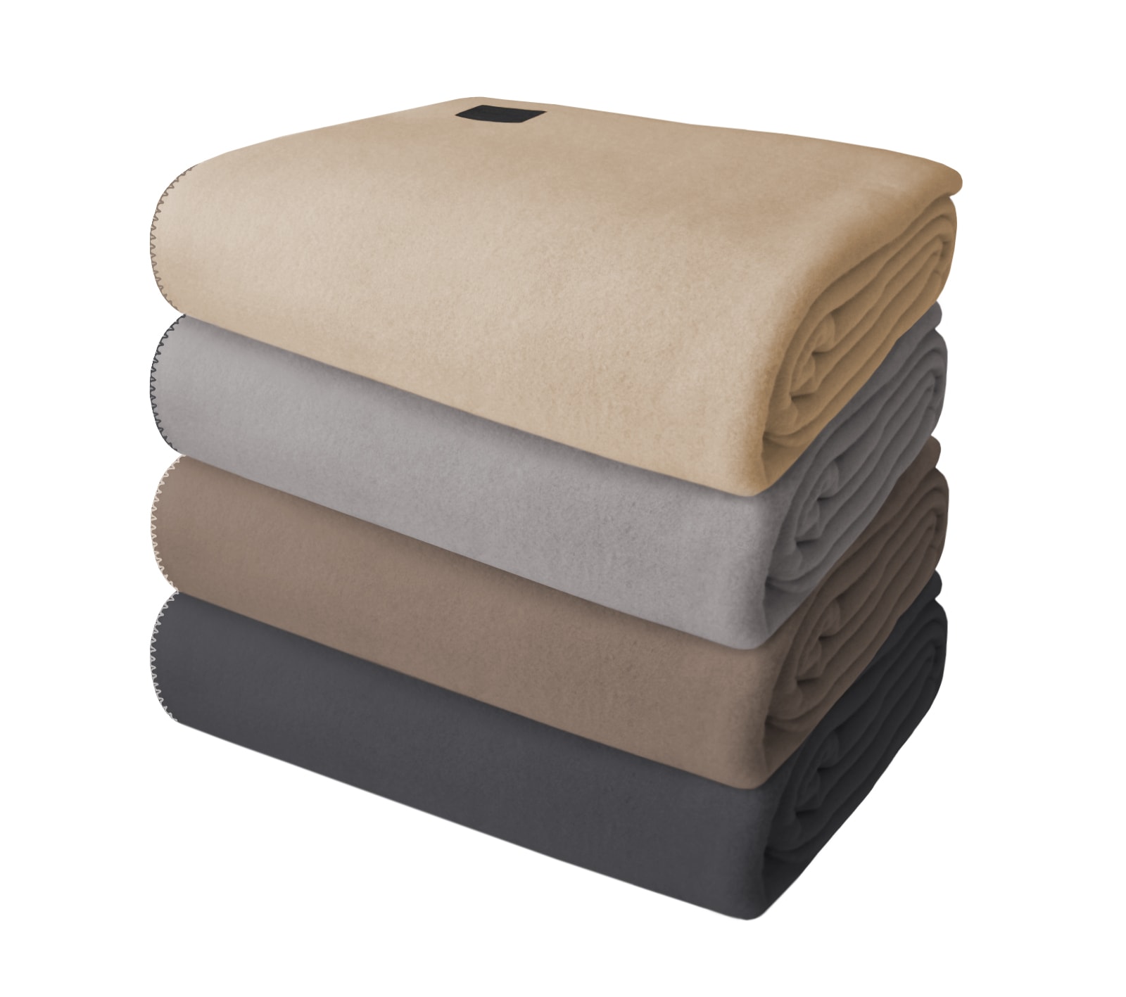 HOME FASHION Wohndecke »Fleece«, hochwertige Mischung aus Polyester & Viskose von HOME FASHION