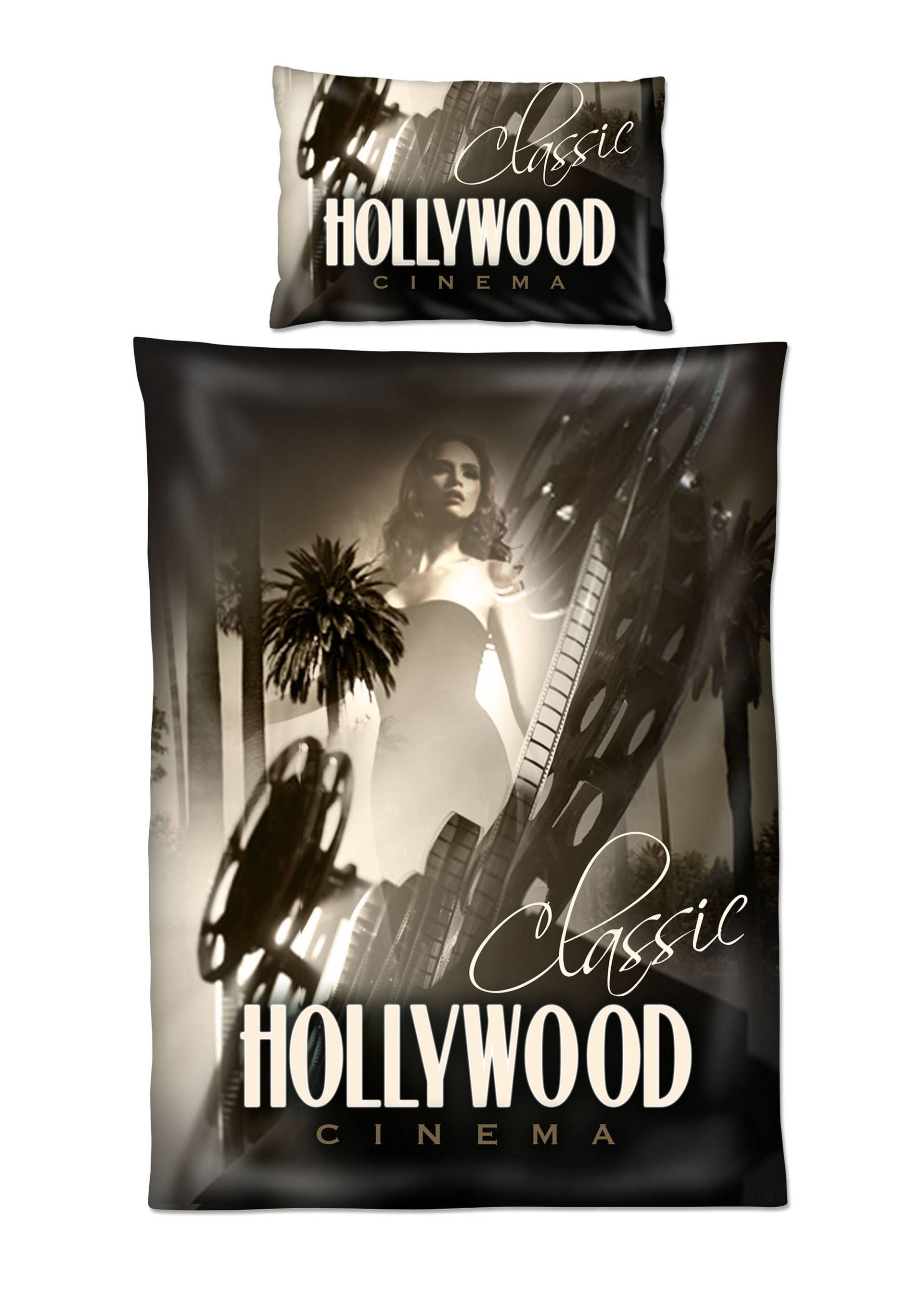 HOME FASHION Bettwäsche »Renforcé-Bettwäsche »Hollywood«« von HOME FASHION