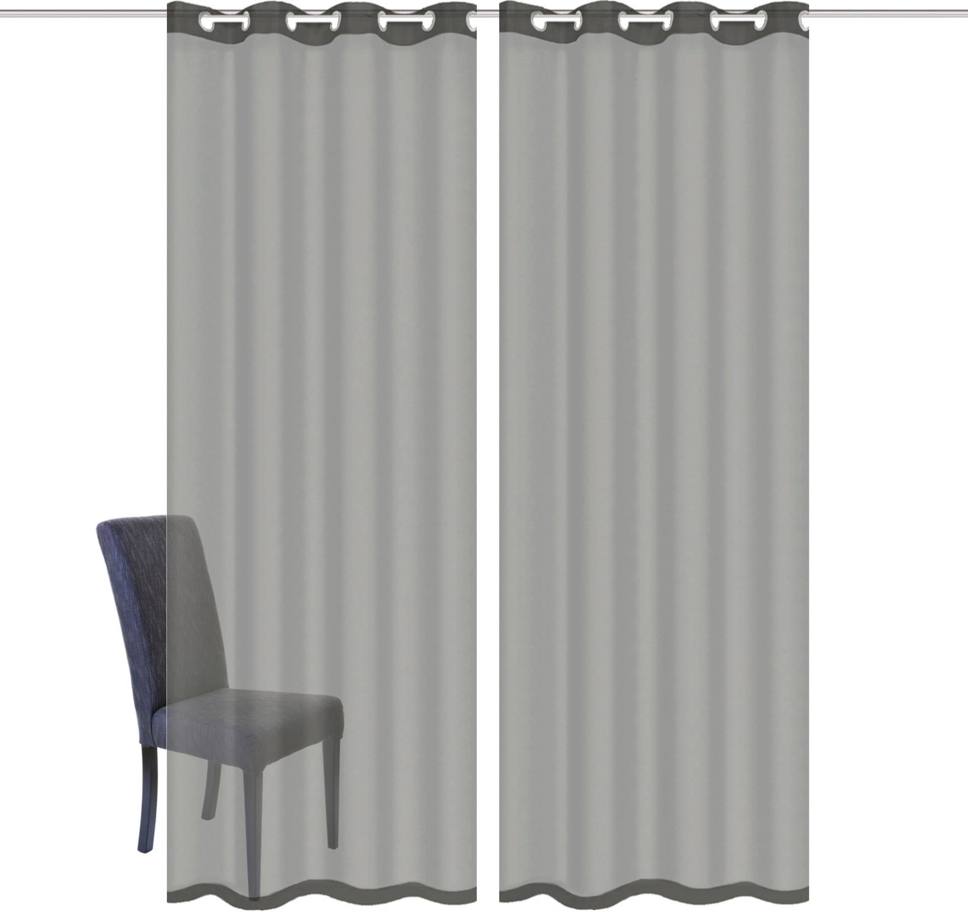 HOME WOHNIDEEN Gardine »DOLLY«, (2 St.), transparent HOME WOHNIDEEN Gardine »DOLLY«, (2 St.), transparent von Home Wohnideen