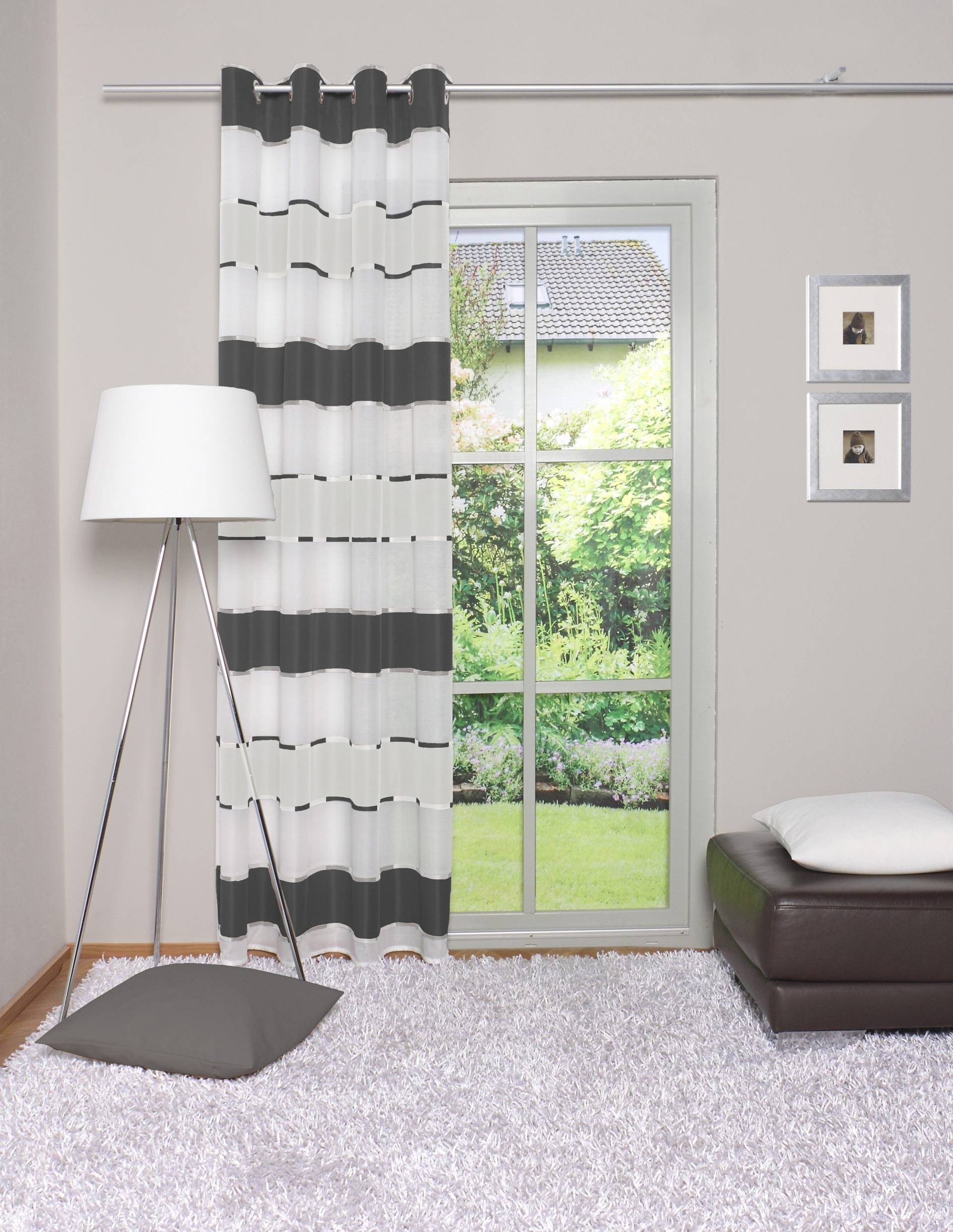 HOME WOHNIDEEN Vorhang »DARIAH«, (1 St.), HxB: 245x140, blickdicht HOME WOHNIDEEN Vorhang »DARIAH«, (1 St.), HxB: 245x140, blickdicht von Home Wohnideen