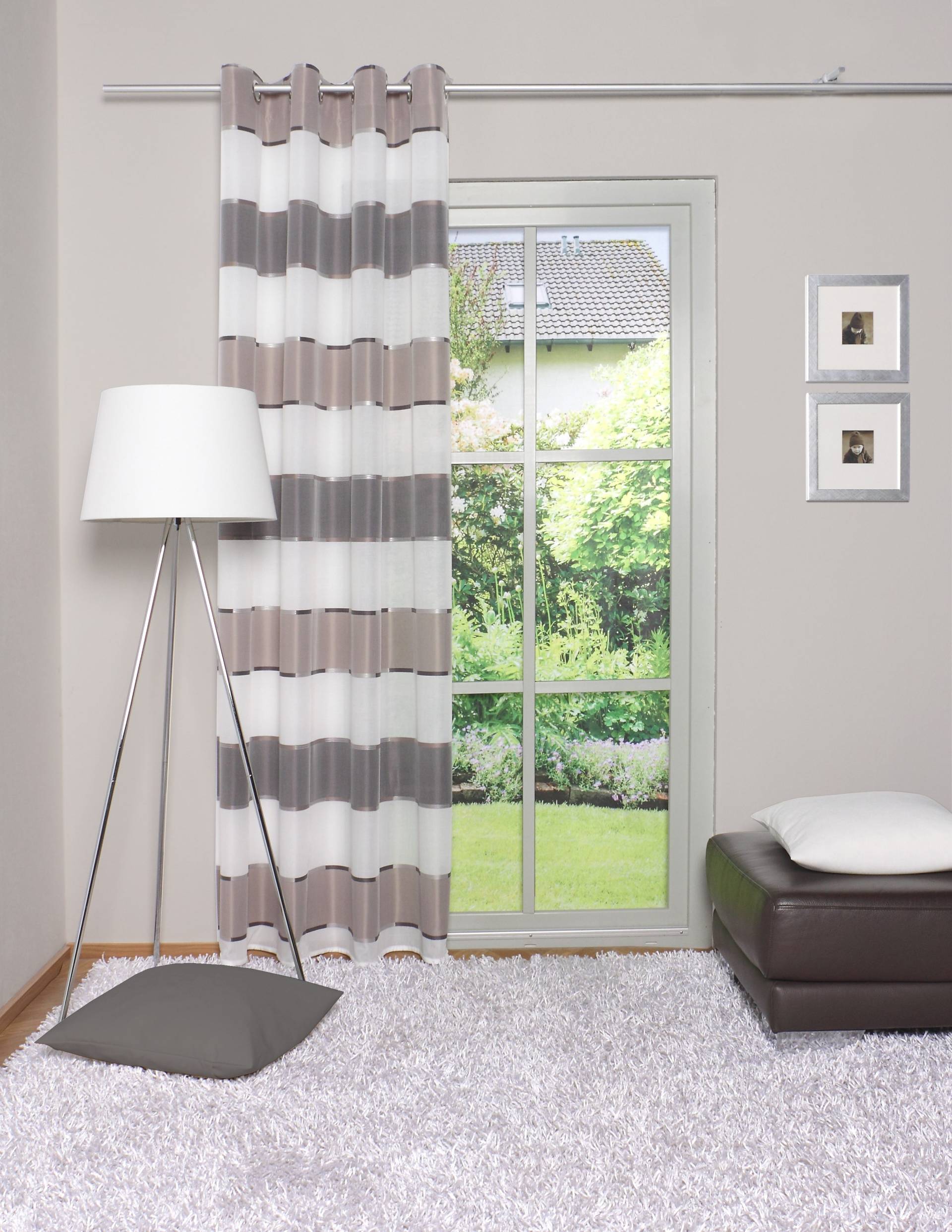 HOME WOHNIDEEN Vorhang »DARIAH«, (1 St.), HxB: 245x140, blickdicht HOME WOHNIDEEN Vorhang »DARIAH«, (1 St.), HxB: 245x140, blickdicht von Home Wohnideen
