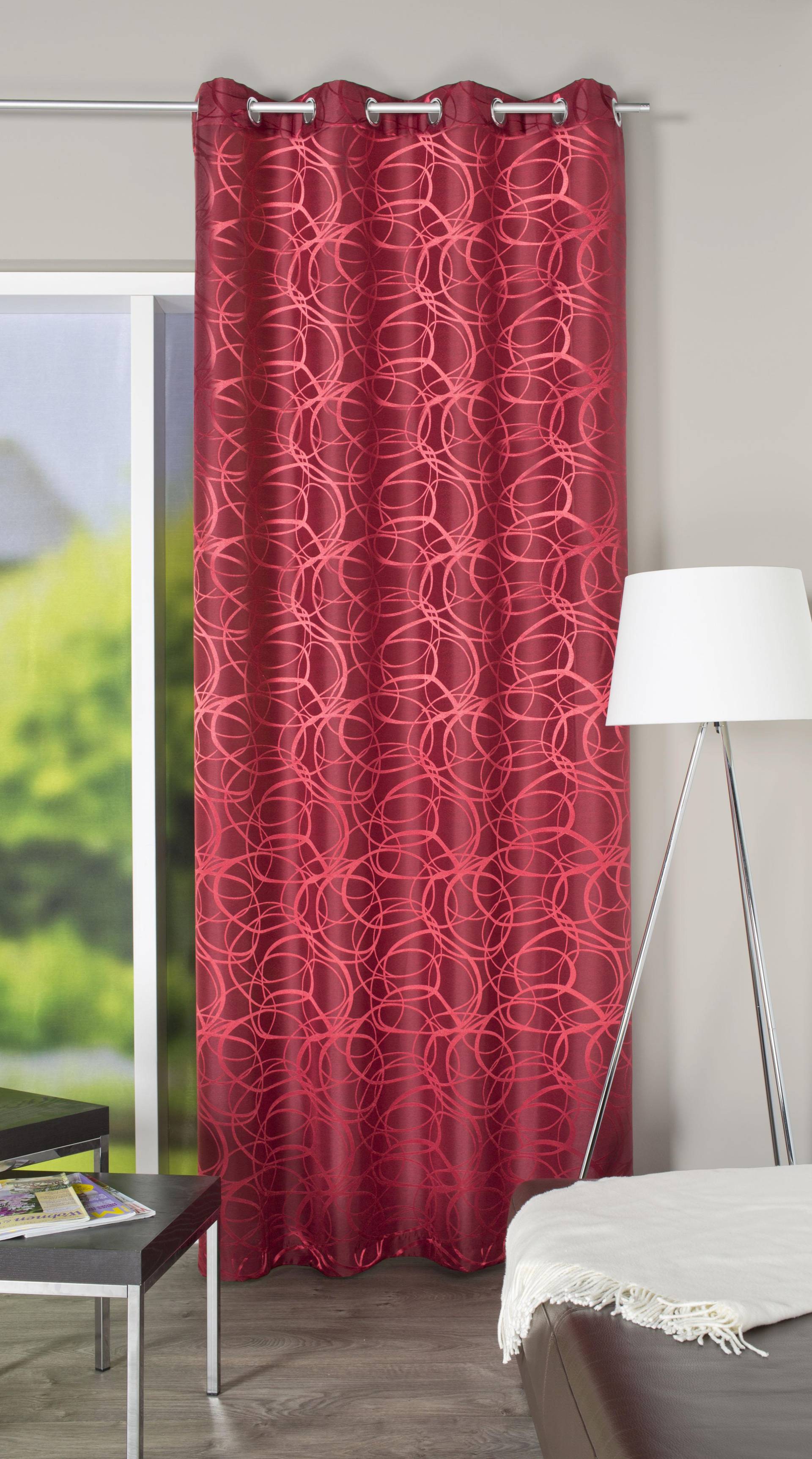HOME WOHNIDEEN Vorhang »LENNY«, (1 St.), HxB: 245x140, Dekostoff Jacquardgemustert HOME WOHNIDEEN Vorhang »LENNY«, (1 St.), HxB: 245x140, Dekostoff Jacquardgemustert von Home Wohnideen