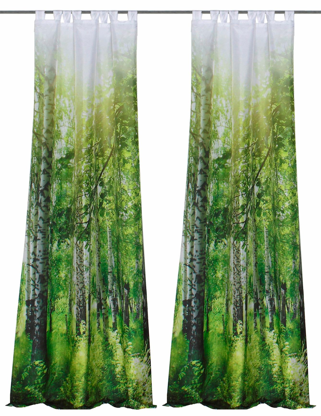 HOME WOHNIDEEN Vorhang »NUTLA«, (2 St.), HxB: 245x140 HOME WOHNIDEEN Vorhang »NUTLA«, (2 St.), HxB: 245x140 von Home Wohnideen