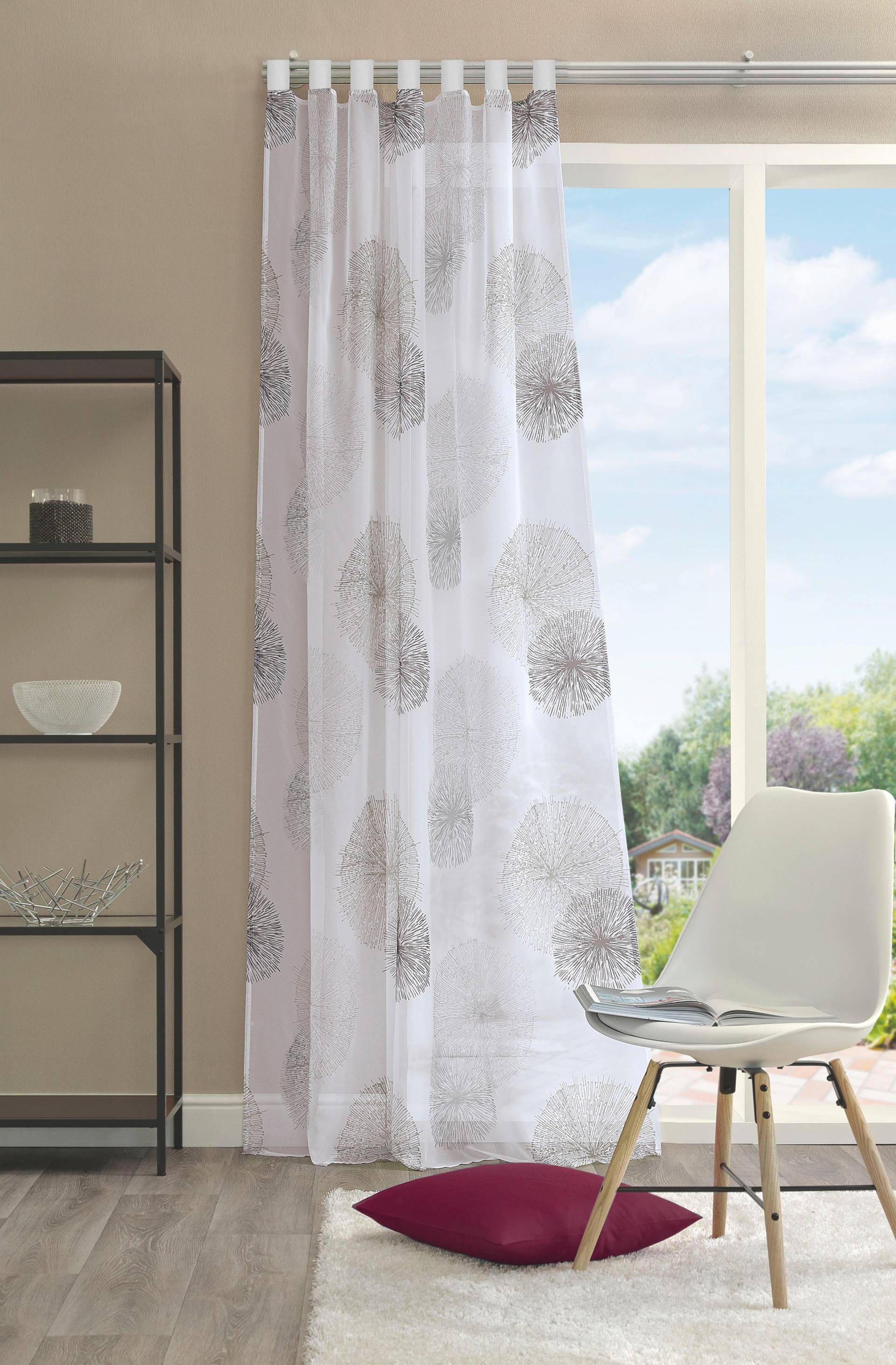 HOME WOHNIDEEN Vorhang »RAWLINS«, (1 St.), Schal aus Voile bedruckt HOME WOHNIDEEN Vorhang »RAWLINS«, (1 St.), Schal aus Voile bedruckt von Home Wohnideen
