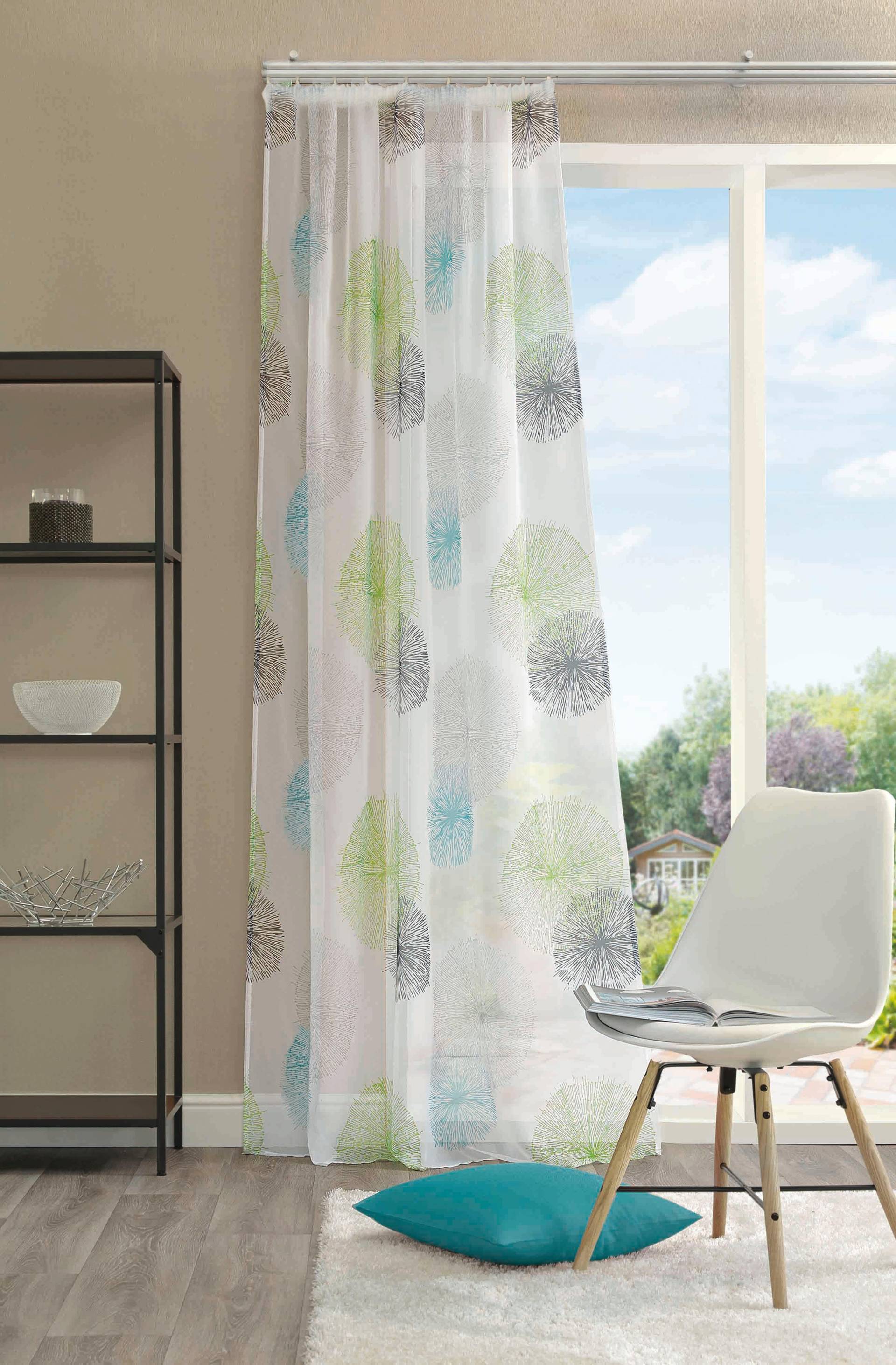 HOME WOHNIDEEN Vorhang »RAWLINS«, (1 St.), Schal aus Voile bedruckt HOME WOHNIDEEN Vorhang »RAWLINS«, (1 St.), Schal aus Voile bedruckt von Home Wohnideen