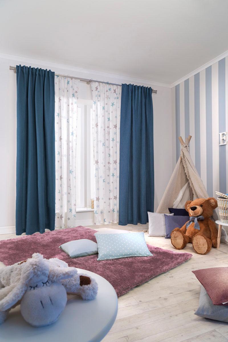 HOMING Vorhang »Stars«, (1 St.), blickdicht, Kinderzimmer, Sterne, Babyzimmer von HOMING