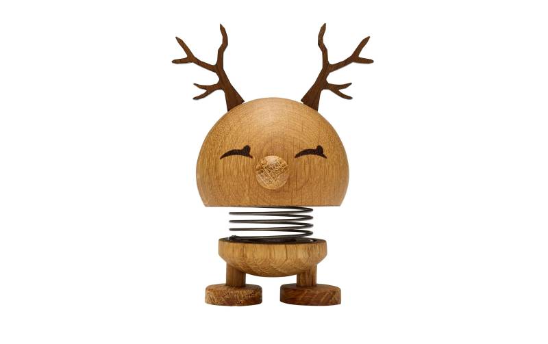 HOPTIMIST Weihnachtsfigur »Bumble Rentier Gr. S«, Holzart: Eiche (USA) von HOPTIMIST