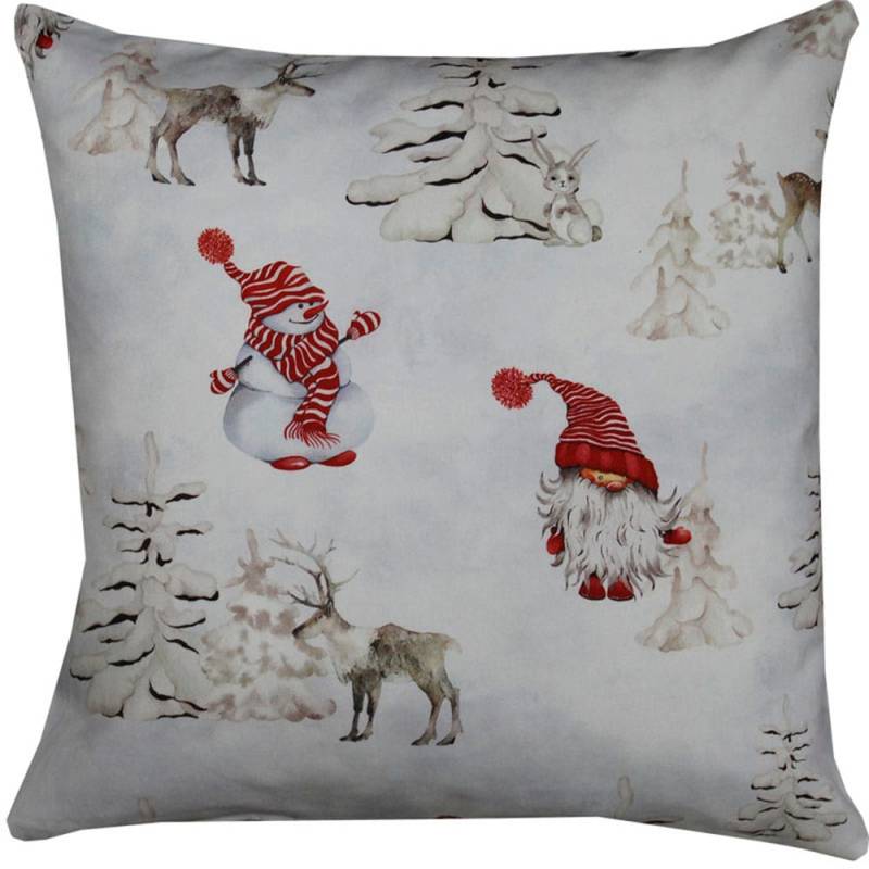 HOSSNER - ART OF HOME DECO Kissenhülle »Winterspass«, (1 St.) von HOSSNER - ART OF HOME DECO