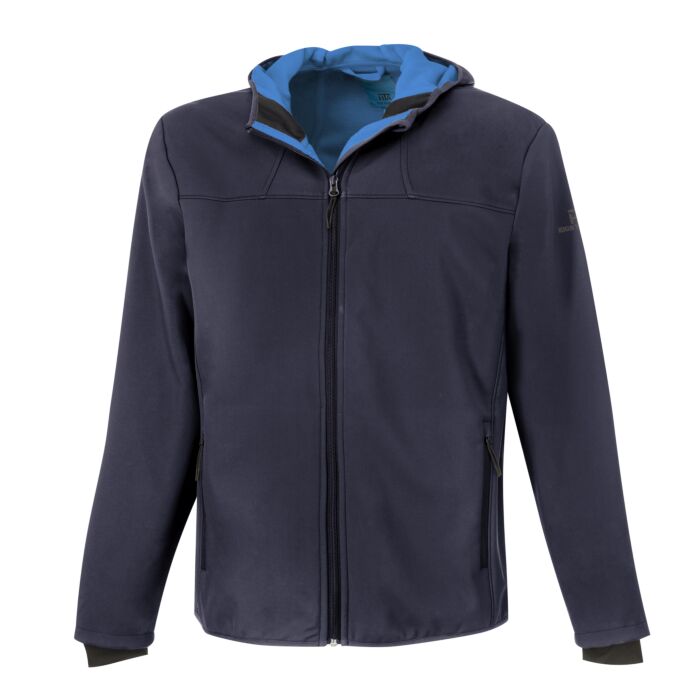 Funktionelle HTA Soft Shell Jacke für Herren, navy von HTA