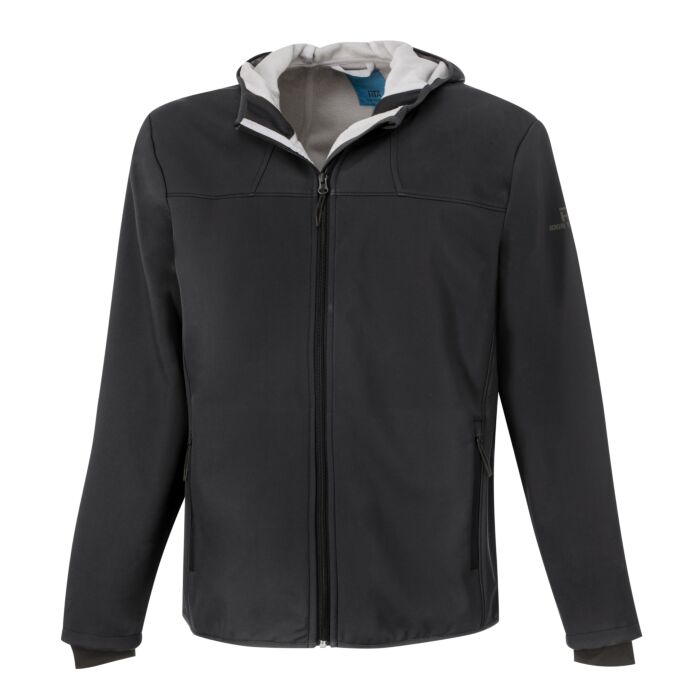 Funktionelle HTA Soft Shell Jacke für Herren, schwarz, M von HTA